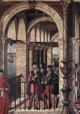 Arrival of the English Ambassadors detail WGA