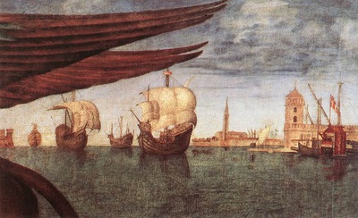 Carpaccio The Lion of St Mark detail2