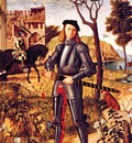 Carpaccio, Vittore Young Knight in a Landscape 1510 end