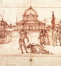 Carpaccio The Triumph of St George drawing