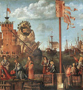 Meeting of the Betrothed Couple and the Departure of the Pilgrims WGA