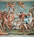 carracci,annibale triumph of bacchus and araiadne, 1597