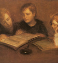 Carriere Eugene Girls Reading