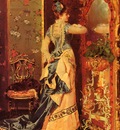 Catala Luis Alvarez Woman Before A Mirror