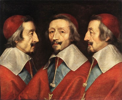 Champaigne Triple Portrait of Richelieu