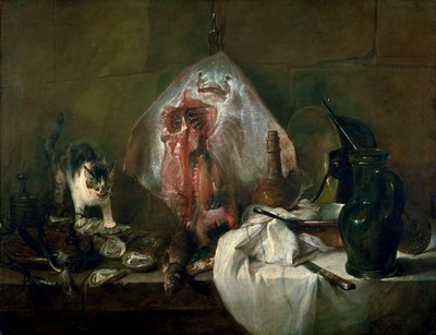 Chardin The ray, 1728 Oil on canvas, 115 x 146 cm Musee d