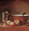 Chardin Jean Baptiste The silver cup