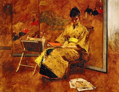 Chase, William Merrit The Kimono end