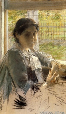 Chase William Merritt At the Window