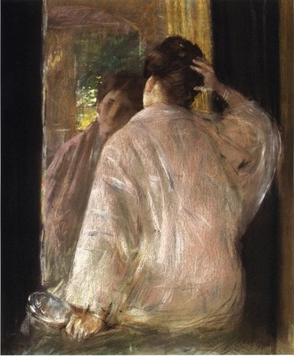 Chase William Merritt Dorothy mirror