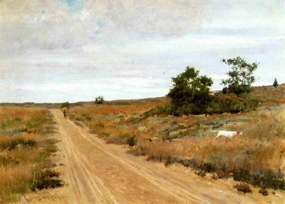 Chase William Merritt Hunting Game in Shinnecock Hills