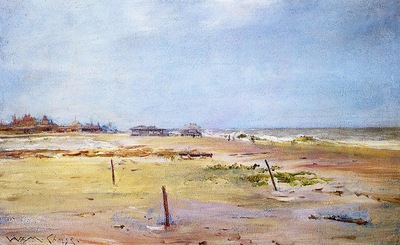 Chase William Merritt Shore Scene