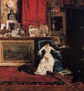 Chase William Merritt Interior of the Artist s Studio aka The Tenth Street Studio