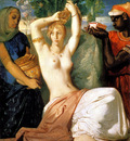 Chasseriau Theodore Esther Preparing to be Presented to King Ahasuerus or The Toilet of Esther