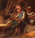 Chierici Gaetano Feeding The Lambs