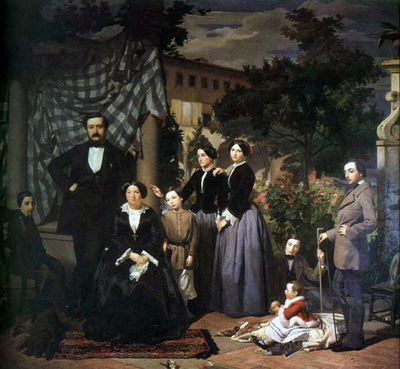ciseri antonio la famiglia bianchini 1853