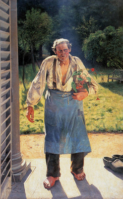 Claus Emile The old gardener Sun