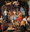 Clerck de H Banquet of the Gods Sun