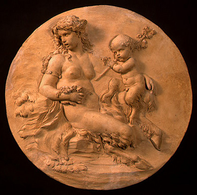 clodion satyrs at play c