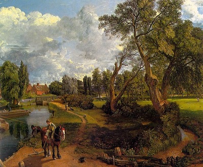 CONSTABLE FLATFORD MILL, 1817, OIL ON CANVAS