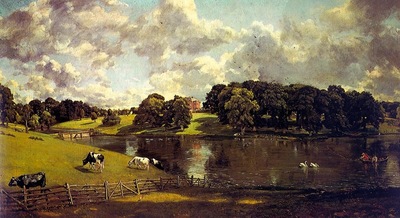 CONSTABLE WIVENHOE PARK, ESSEX, 1816, OIL ON CANVAS