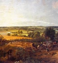 constable stour valley and dedham village, approx  1814,