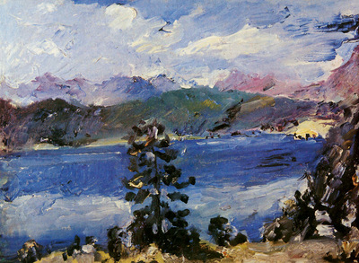 Corinth Lovis Walchenlake Sun