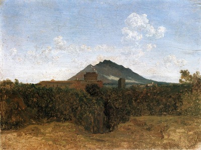 Corot Civita Castellana and Mount Soracte