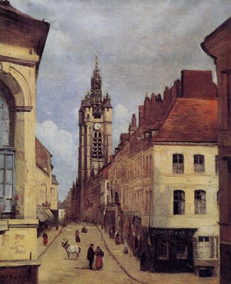 Corot The Belfry of Douai
