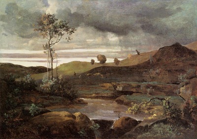 Corot The Roman Campagna in Winter