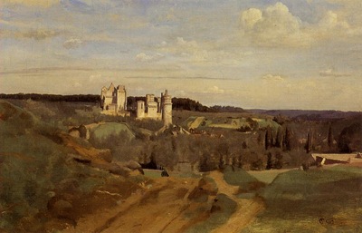 Corot View of Pierrefonds