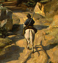 Corot A View near Volterra, 1838, Detalj 3, NG Washington