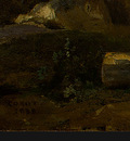 Corot A View near Volterra, 1838, Detalj 5, NG Washington