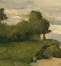 Corot Beach near Etretat, 1872, Detalj 2, NG Washington