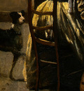 Corot The Artists Studio, c  1855 1860, Detalj 4, NG Washin