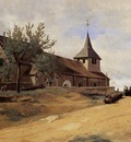 Corot The Church at Lormes