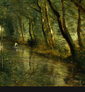 Corot The Eel Gatherers, c  1860 1865, Detalj 4, NG Washingt
