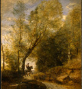 Corot The Forest of Coubron, 1872, NG Washington