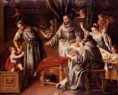 Cotan Fray Juan Sanchez The Miracle Of Saint Francis