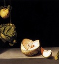 SANCHEZ COTAN Juan Still life With Quince cabbage Melon And Cucumber