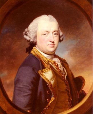 Cotes Francis Portrait Of Admiral Thomas Craven