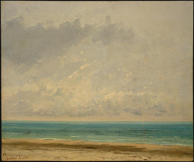 Courbet Calm Sea, 1866, NG Washington