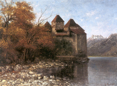 Courbet Gustave Chateau de Chillon