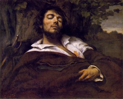 courbet portrait of the artist, called the wounded man,