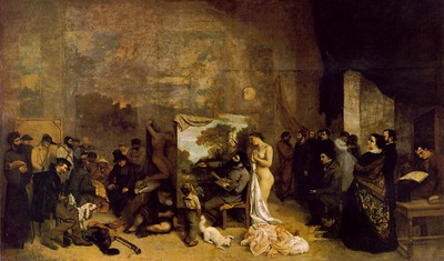 Courbet The Painters Studio A Real Allegory 1855 361x598 M