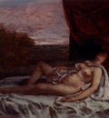 Courbet Gustave Femme Nue Endormie