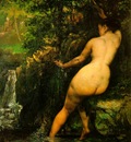 Courbet The source, 1868, 128x97cm, Musee dOrsay, Paris