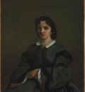 Courbet Woman with gloves, 1858, 63 2 x 52 1 cm, NG of Canad