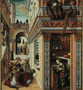 CRIVELLI ANNUNCIATION WITH SAINT EMIDIUS, 1486, NG LONDON
