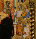 daddi madonna and child with saints and angels, 1330s, det